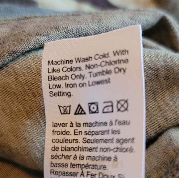 J. Crew Factory Artist Camo Tee Size Small - Picture 6 of 7